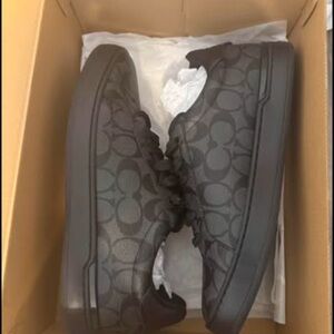 Coach Black Signature Sneakers